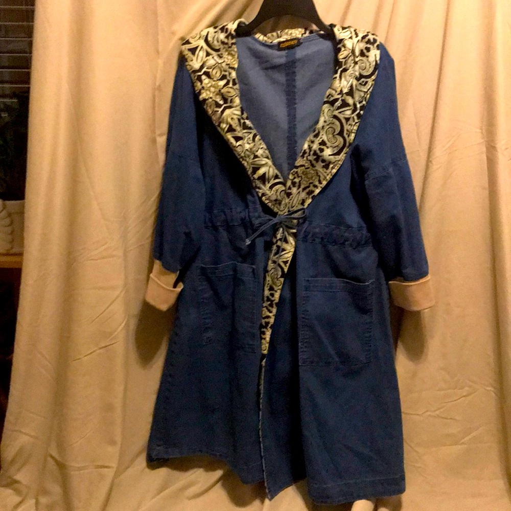 Reborn indigo denim jacket